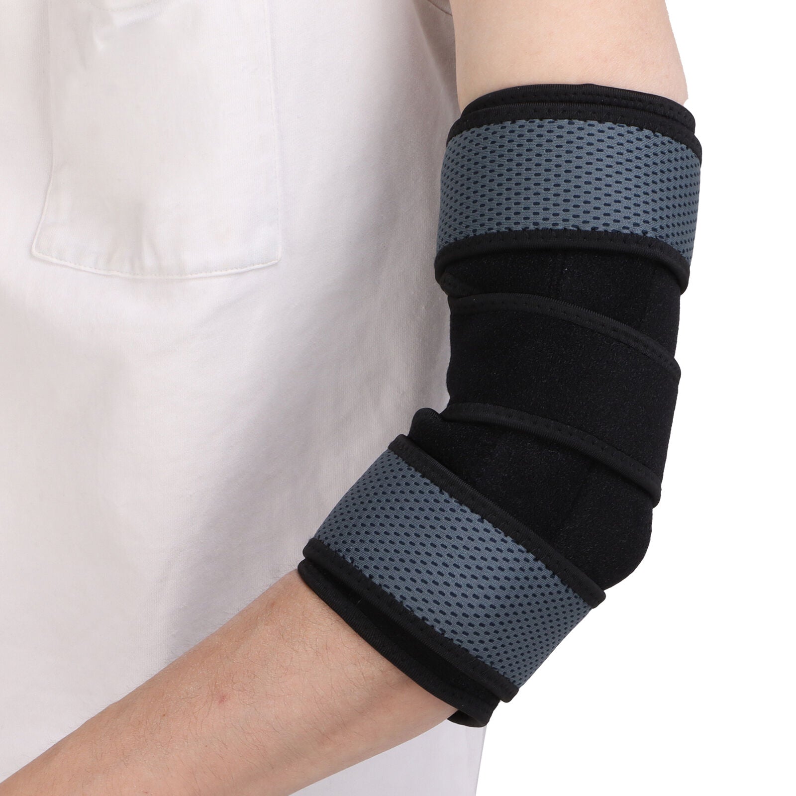 new Breathable Elbow Brace Elbow Brace Arthritis Support For Ulnar Nerve Damage koeek - KOEEK