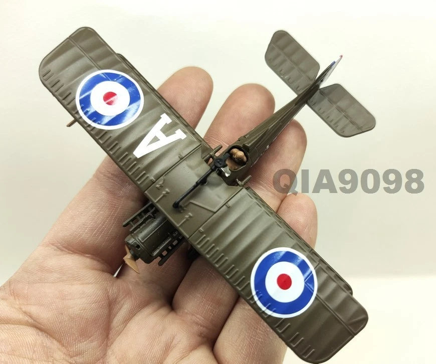 1/72 Scale WWI UK Air Force SE.5A Aircraft Metal + Plastic Model 07FC0E-D4 - KOEEK