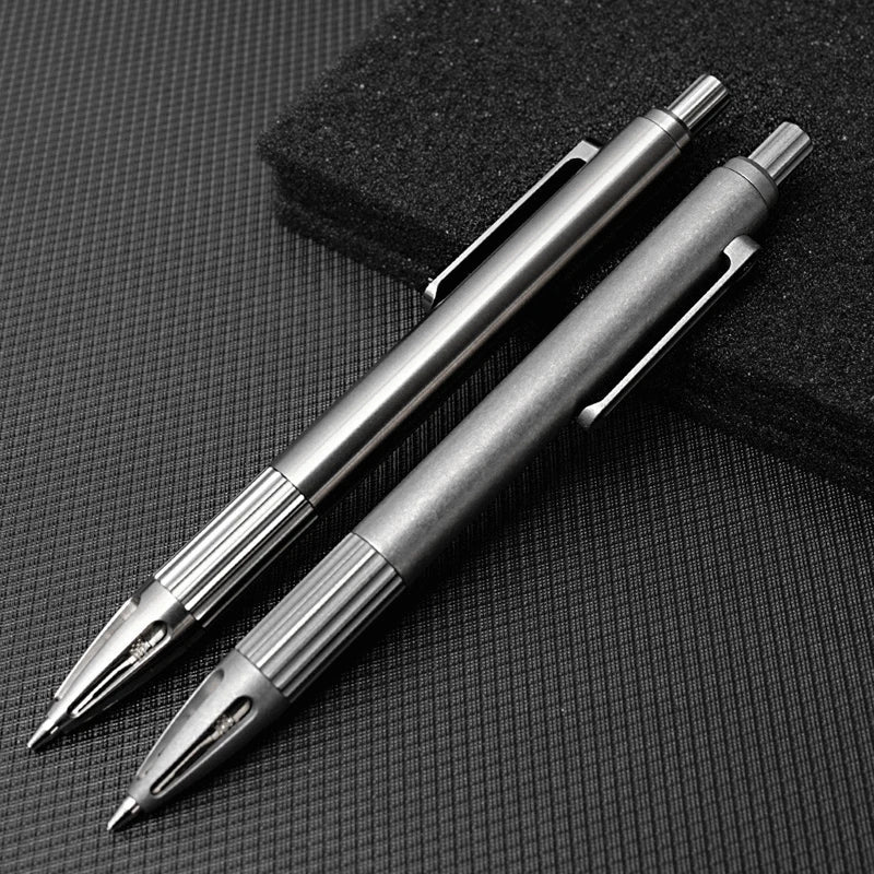 EDC Titanium Mechanical Pencil Ball Pen Signature Drawing Pen Office Stationery 07FC0E-D4 - KOEEK