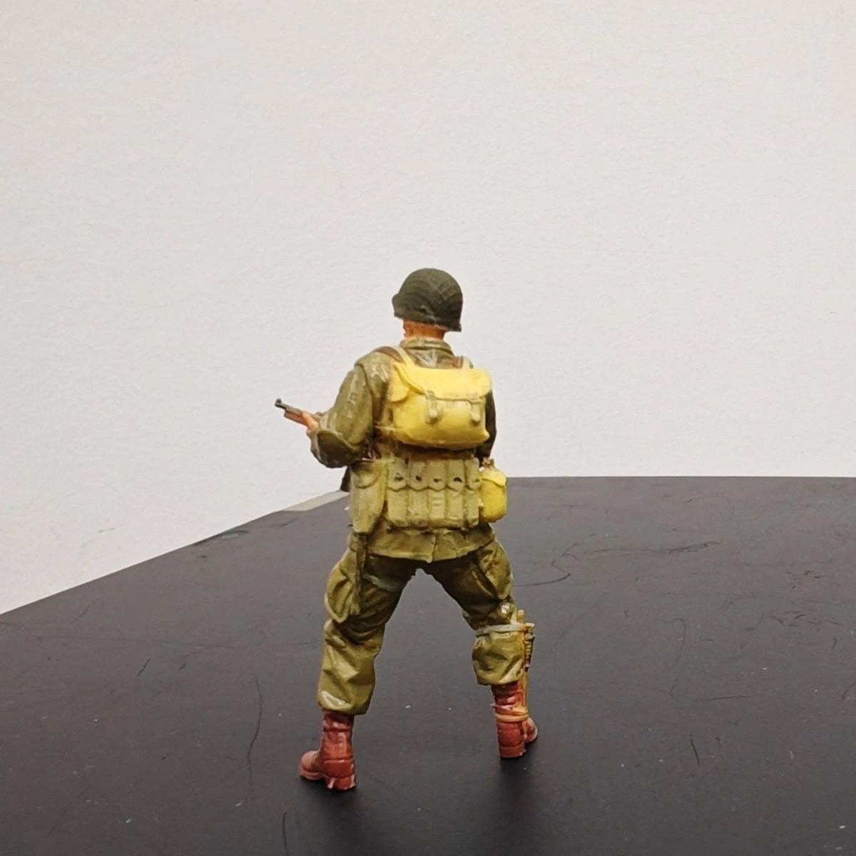 1:35 WWII US Army Rangers Special Forces Resin Figure Painted Finished Model 07FC0E-D4 - KOEEK