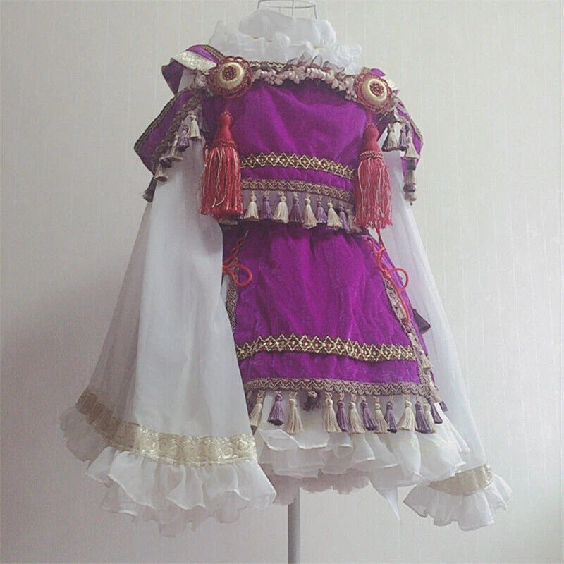 Anime TouHou Project Moriya Suwako Cosplay Costume Women Girl Dress Shirt Skirt 07FC0E-D4 - KOEEK