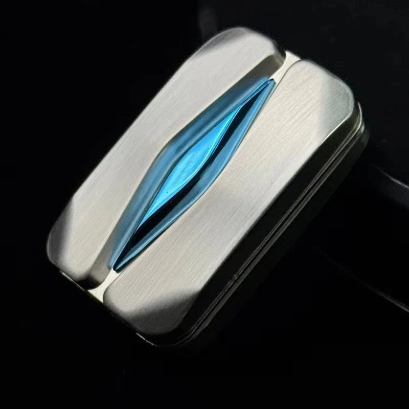 Future Eyes EDC Fidget Slider Zinc Alloy Fidget Toy Unlimited Push Haptic Slider 07FC0E-D4 - KOEEK