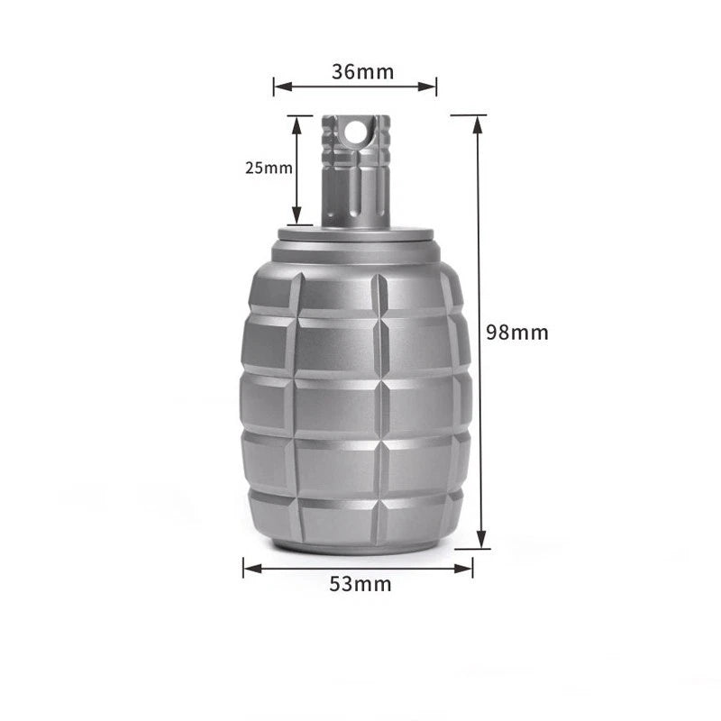 100ml Titanium Hip Flask Portable Leakproof Pocket Flagon Screw Cap EDC Bottles 07FC0E-D4 - KOEEK