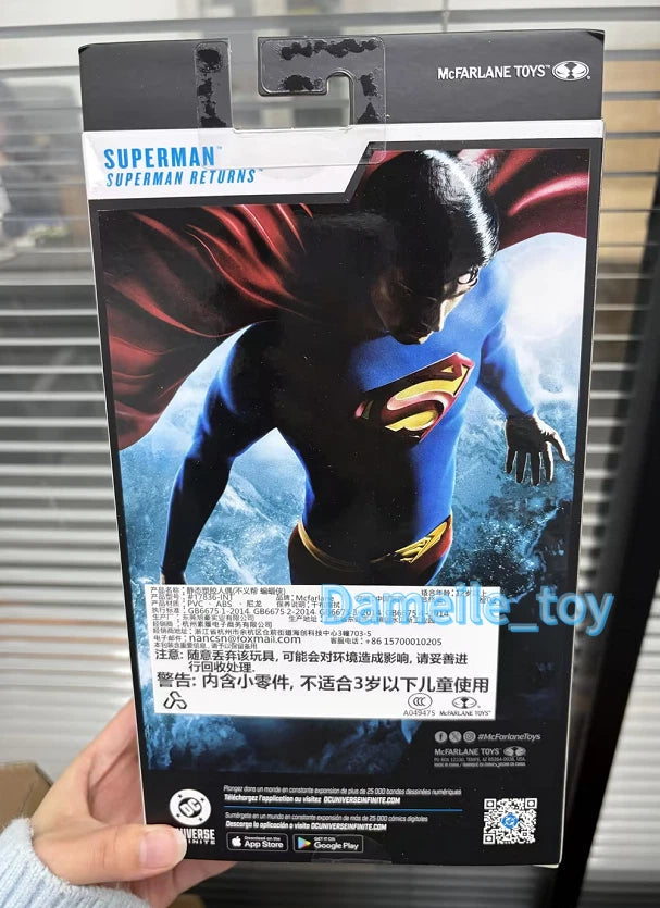 McFarlane Toys DC Multiverse Superman: Returns (2006) 1/10 Scale Action Figure 07FC0E-D4 - KOEEK