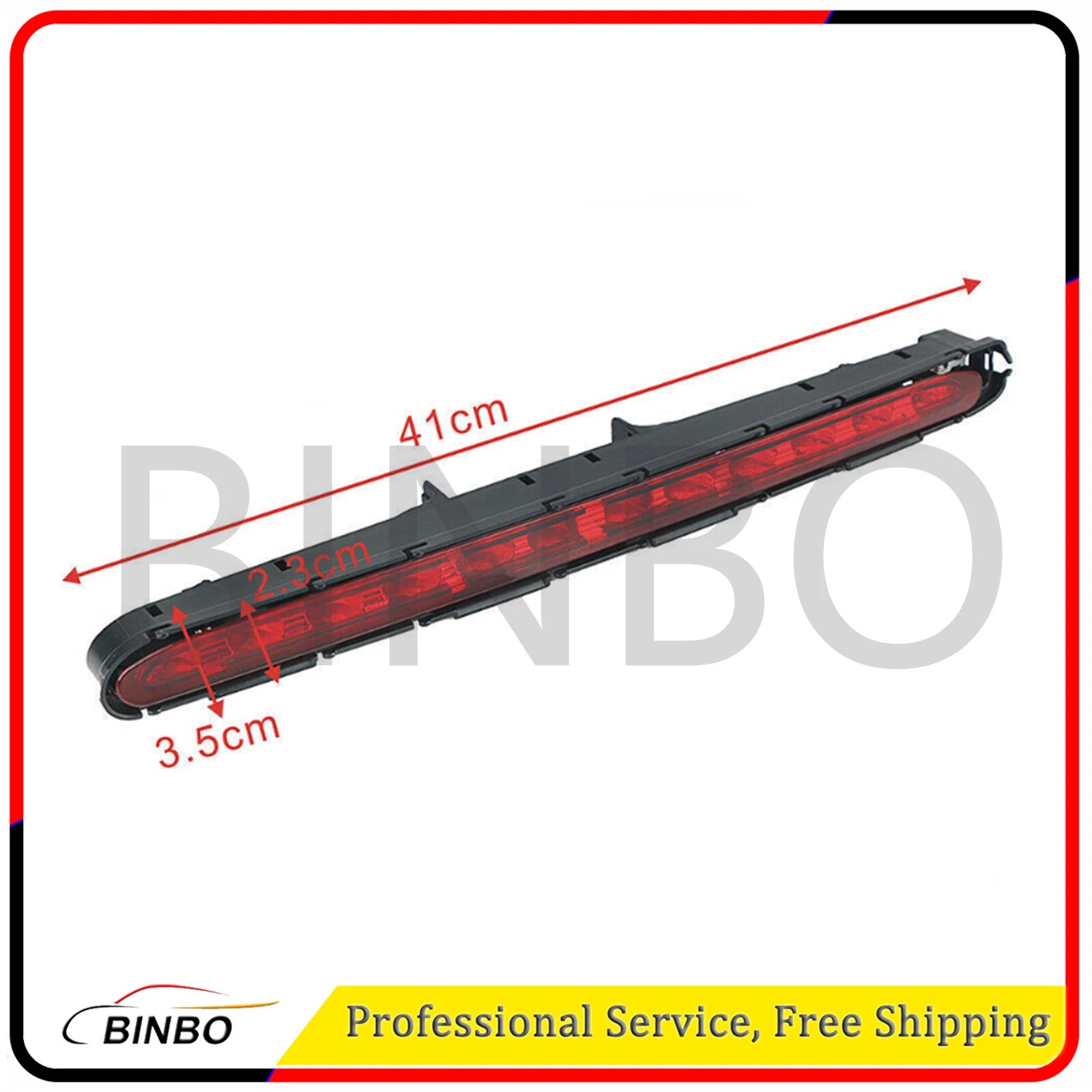 LED Red Third 3rd Brake Stop Light Lamp For Mercedes Benz E-Class W211 2002-2005 07FC0E-D4 - KOEEK