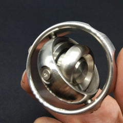 EDC Gear Gyroscope Toy Stainless Steel Hand Fidget stress Relief Focus Toy Gyro 07FC0E-D4 - KOEEK