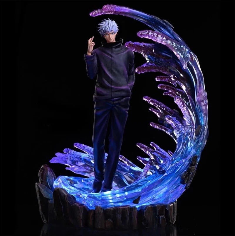 Anime Jujutsu Kaisen Satoru Gojo PVC Figure Statue Double-Head Collection Gift 07FC0E-D4 - KOEEK