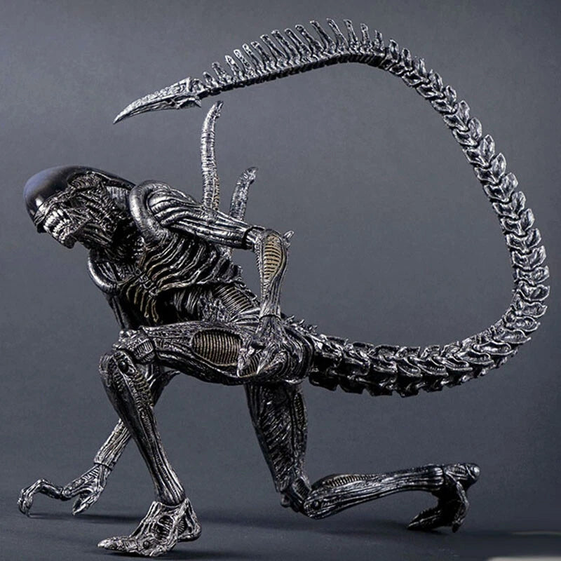 NECA Aliens Warrior Alien vs Predator AVP Black 7" Action Figure 1:12 Series 7 NECA - KOEEK