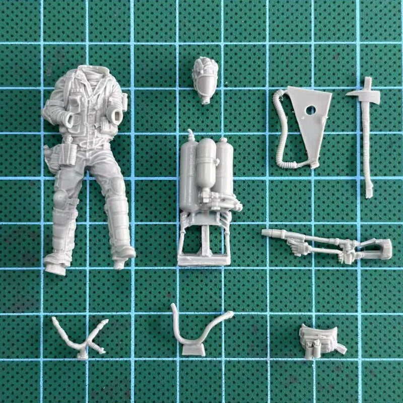 1/35 Resin Figure Model Kit Modern Special Forces Soldier Unassambled Unpainted 07FC0E-D4 - KOEEK