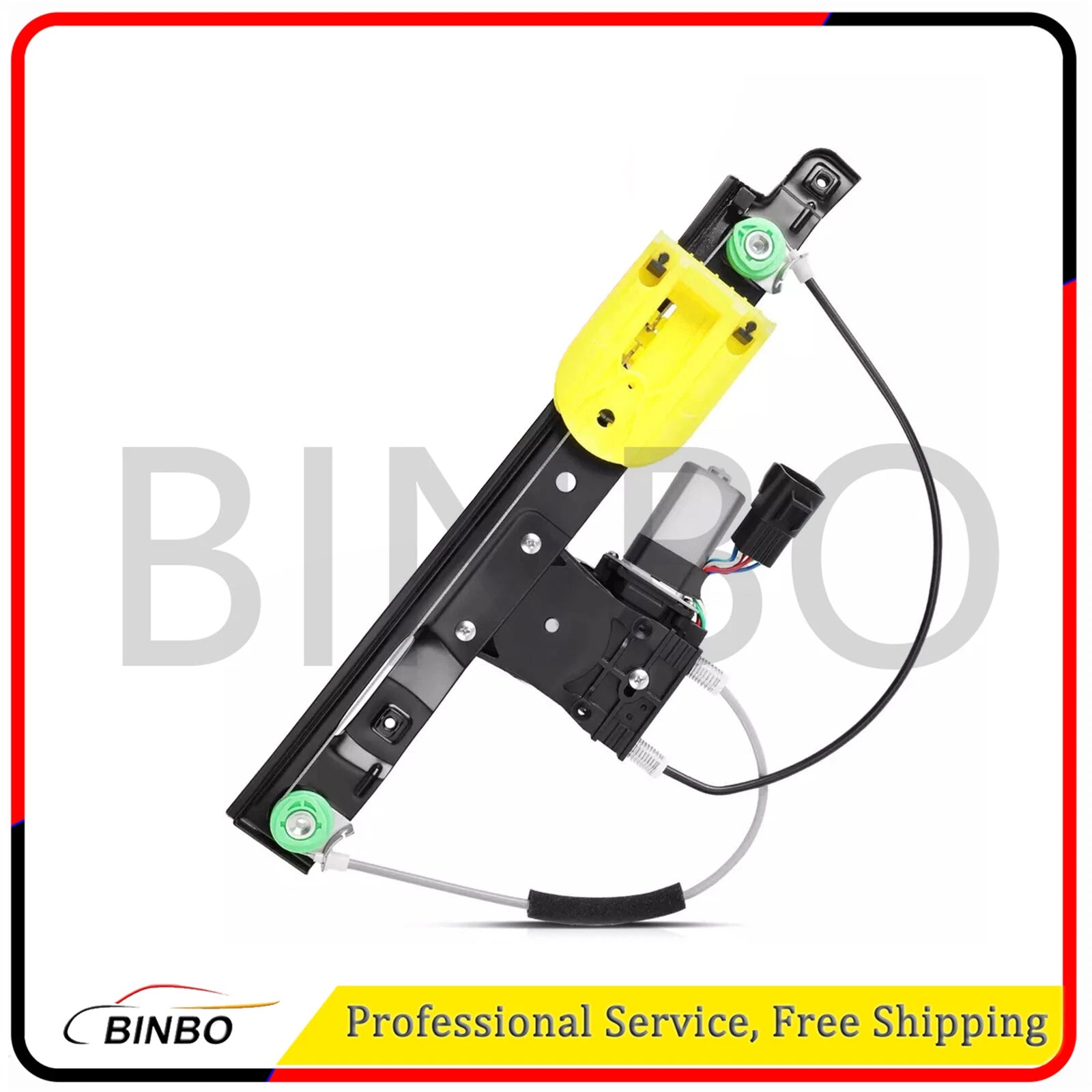 Rear Right Left Electric Window Regulator w/ Motor for Jaguar XF 09-15 XFR XFR-S 07FC0E-D4 - KOEEK
