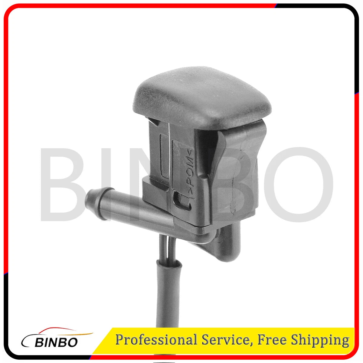2PCS Windshield Washer Nozzles with Heating 61668361042 for 97-03 BMW 540i 4.4L 07FC0E-D4 - KOEEK