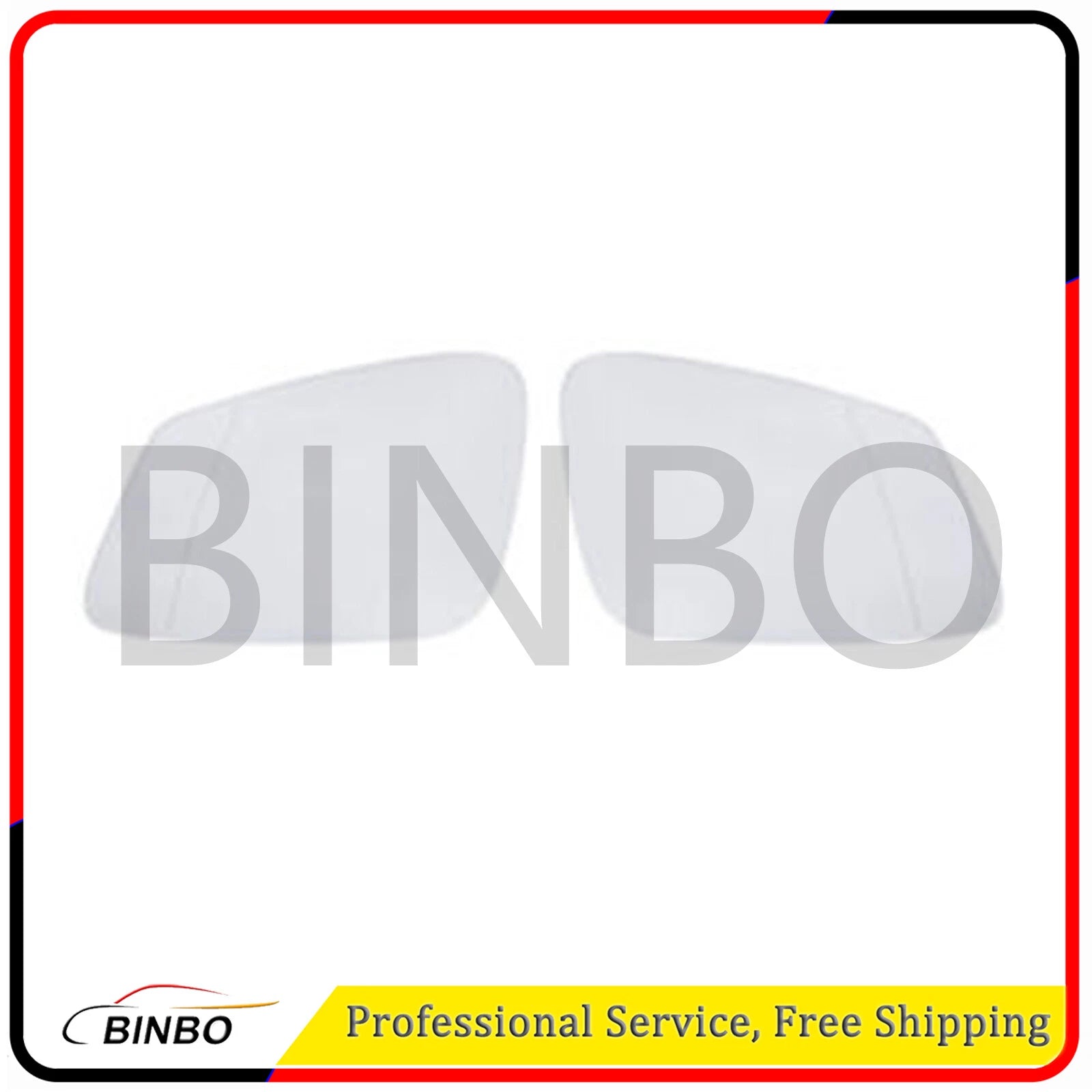 Driver&Passenger Side Mirror Glass for BMW E60 E61 F07 F10 F18 F11 F06 F13 F12 07FC0E-D4 - KOEEK