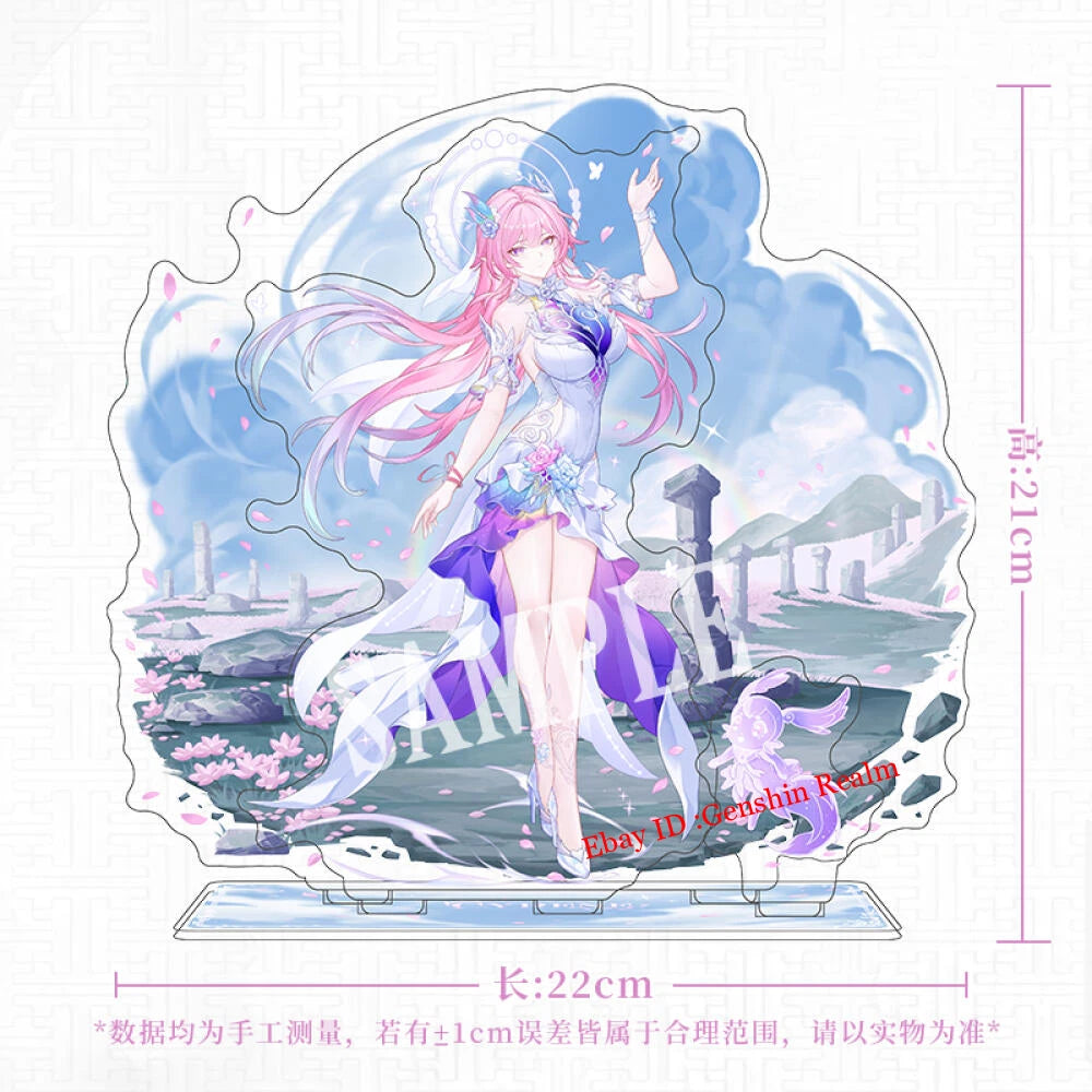 Anime Honkai: Star Rail Cyrene Deluxe Acrylic Desktop Stand Figure Collection 07FC0E-D4 - KOEEK