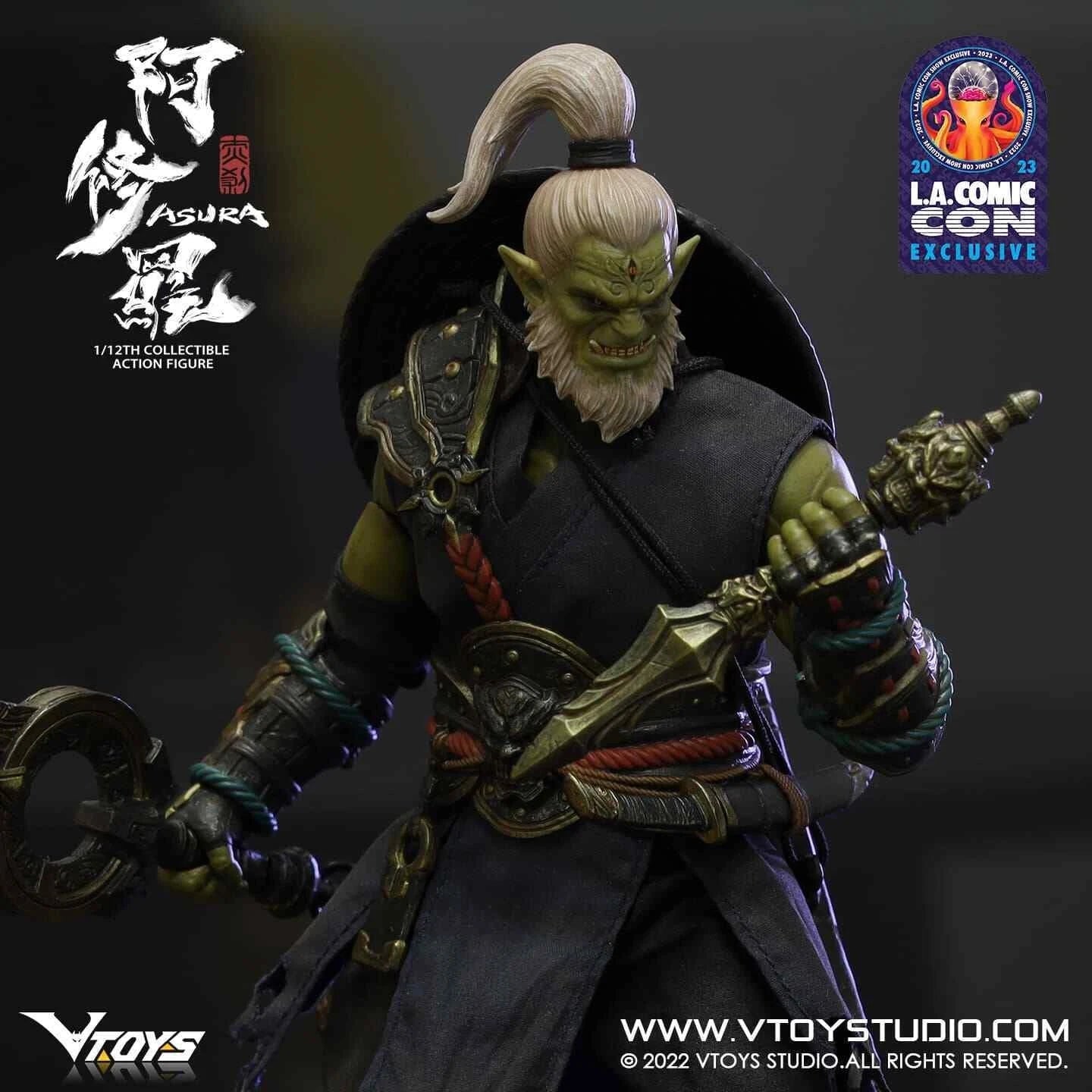 VTOYS 1/12 ASURA LACC23 Green Deluxe Ver Action Figure 6in Model Toy Gift VTOYS - KOEEK