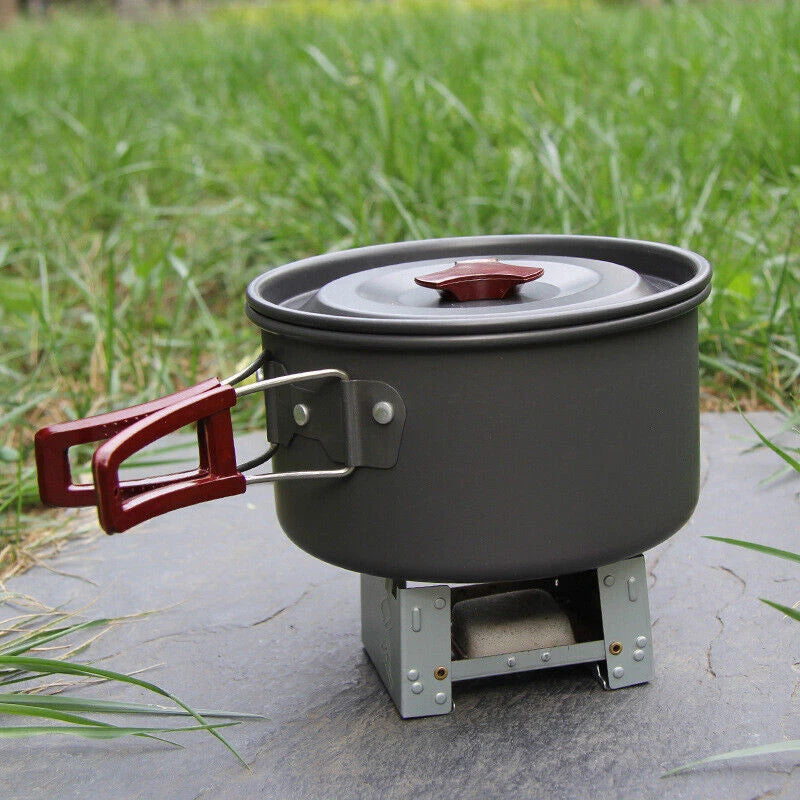 Outdoor Stove Mini Grill Portable Alcohol Furnace Folding Grill Burning Camping 07FC0E-D4 - KOEEK