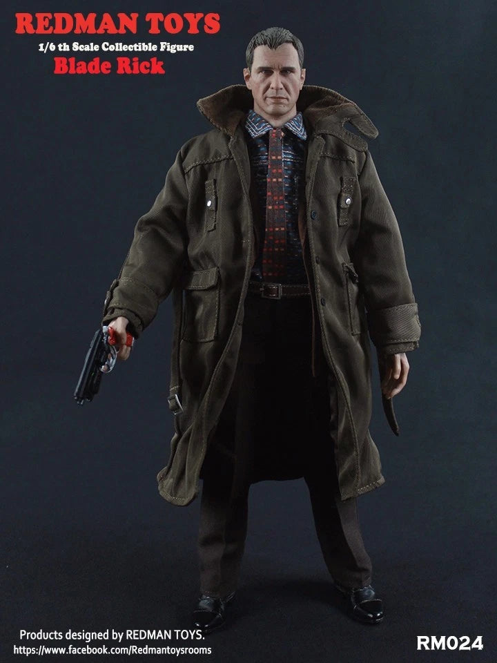Blade Runner Rick Deckard 12" Action Figure by REDMAN TOYS (RM024) REDMAN_TOYS - KOEEK