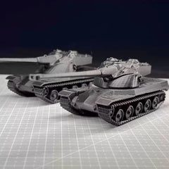 1/72 Scale French AMX50 Heavy Tank 3D Printed Military Model Kit 07FC0E-D4 - KOEEK