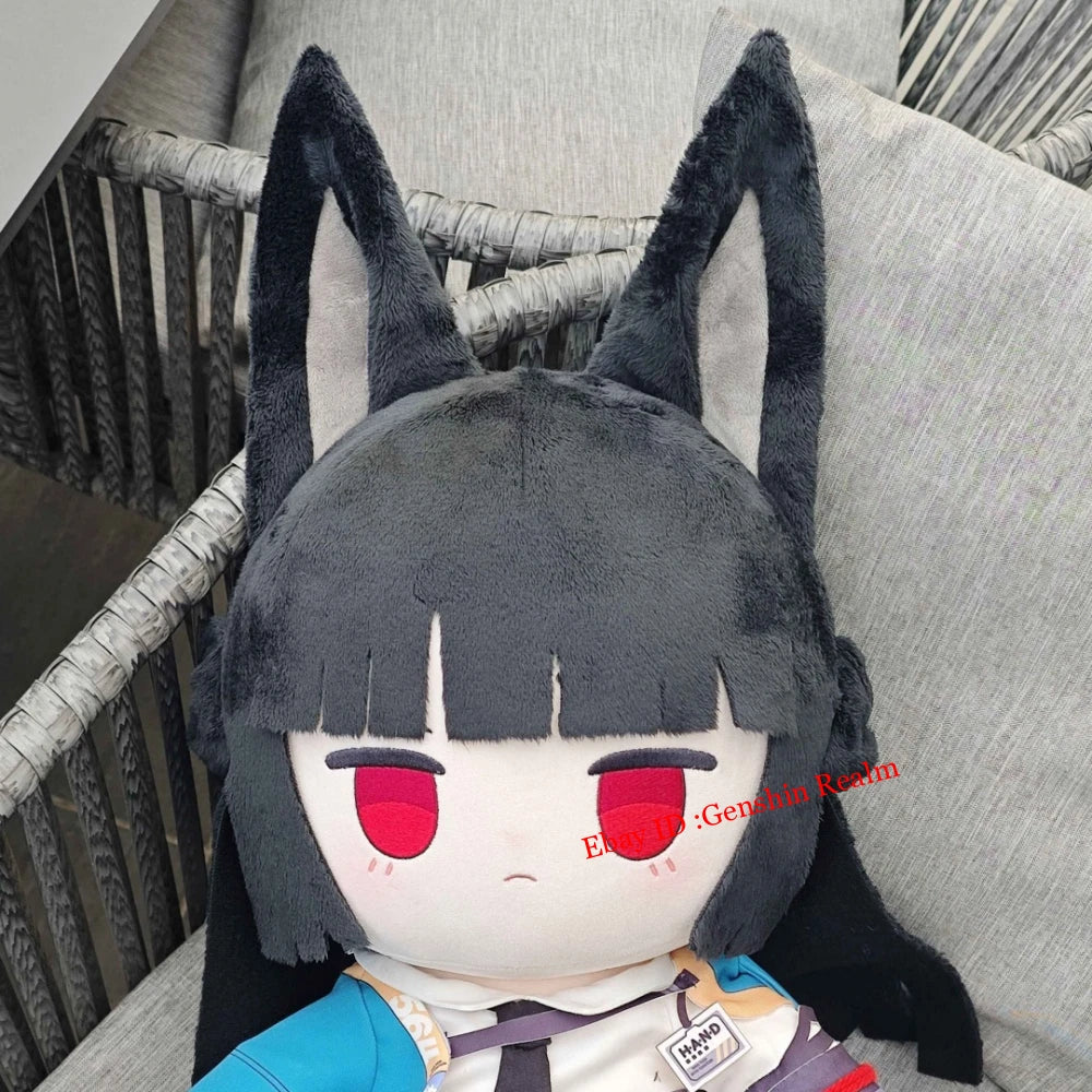 Anime Zenless Zone Zero Hoshimi Miyabi Sitting Position Plush Toy Gift 40cm 07FC0E-D4 - KOEEK