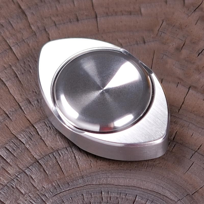 Stainless Steel pEI Fidget Spinner Stress Relief Finger Spinner EDC Fidget Toy 07FC0E-D4 - KOEEK