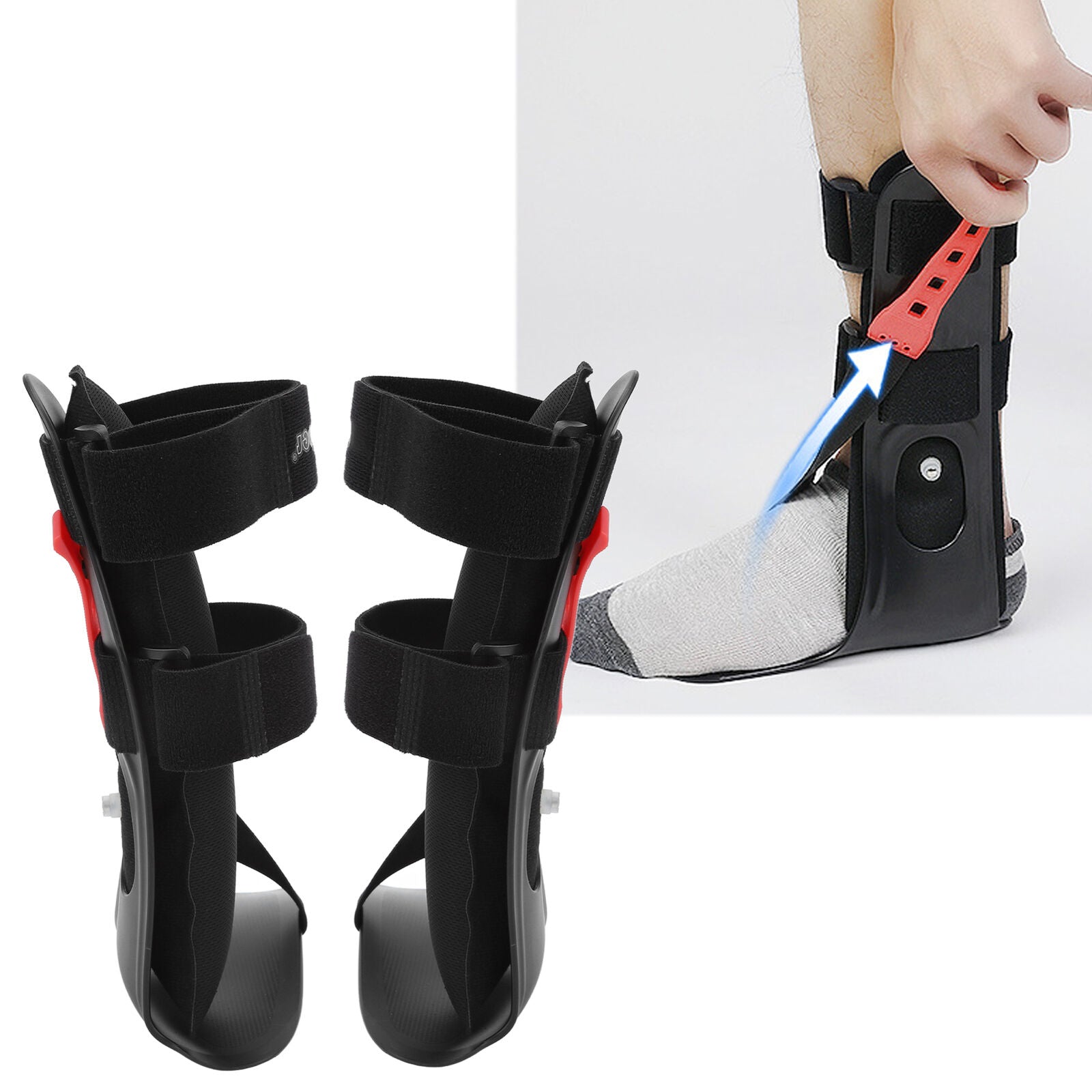 new Drop Foot Brace AFO AFOs Support Strap Elevator Poliomyelitis Hemiplegia Stroke koeek - KOEEK