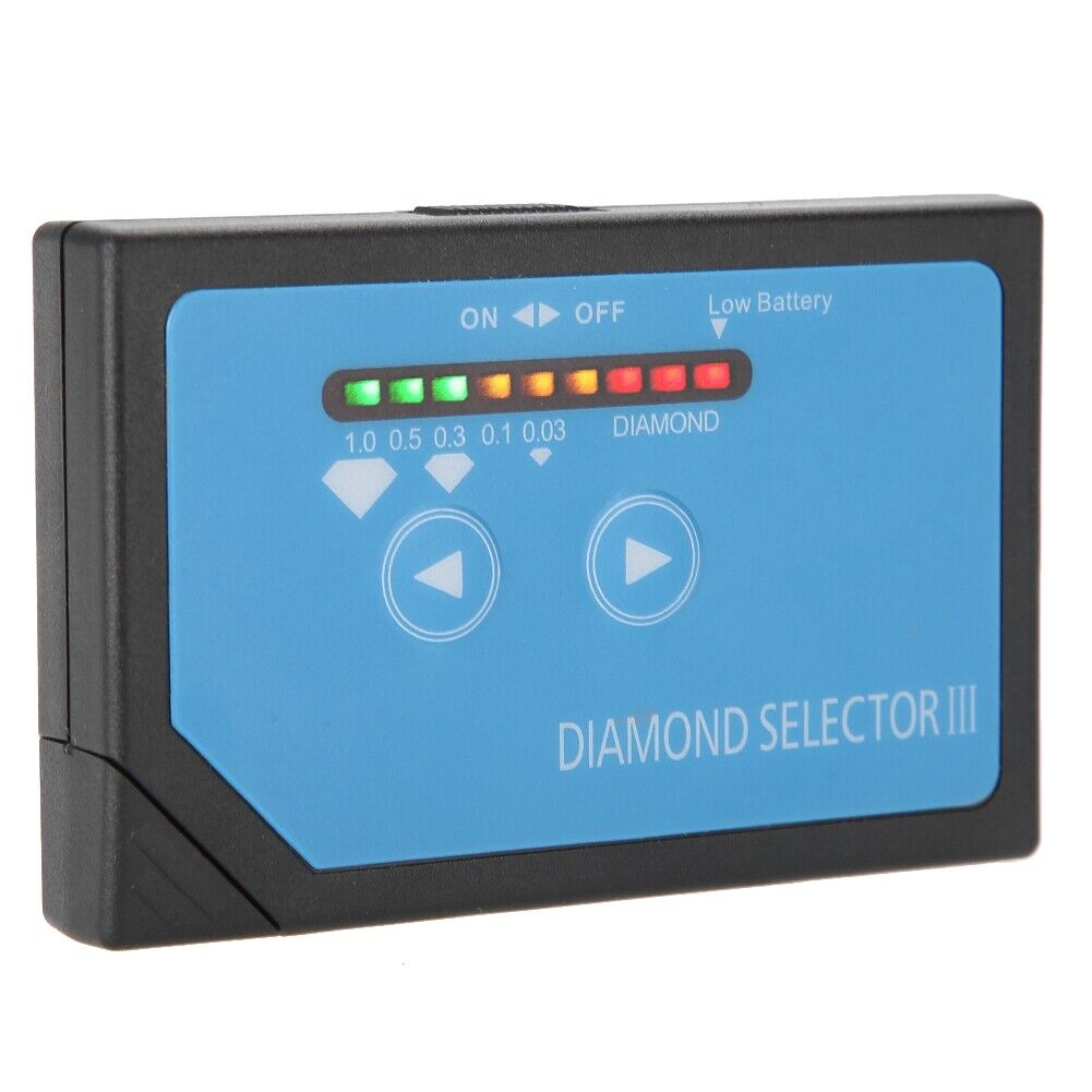 new Practical Portable Jewelry Test Tool Diamond Selector III With LED Indicator US koeek - KOEEK