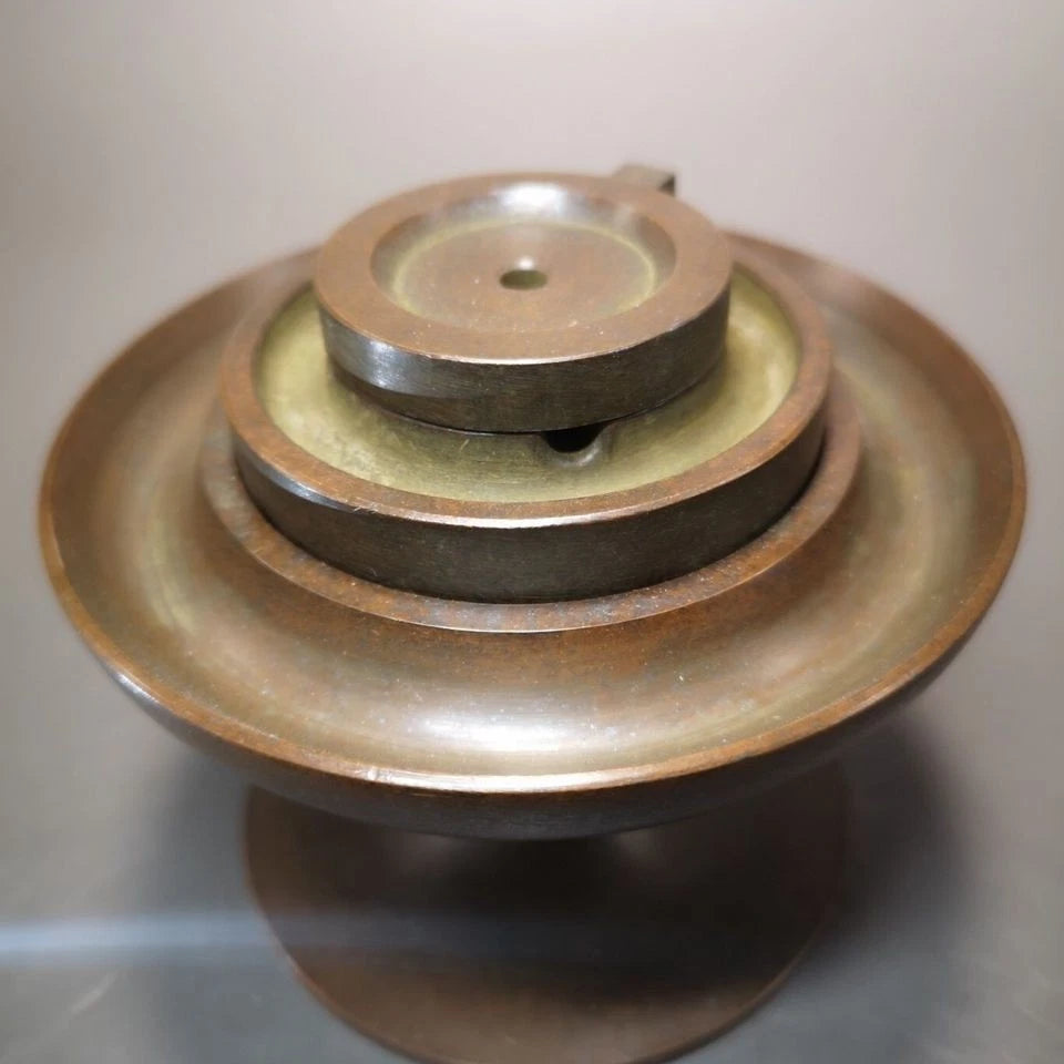 Pure Copper Incense Burner Indoor Backflow Incense Holder Zen Tea Art Decor 07FC0E-D4 - KOEEK