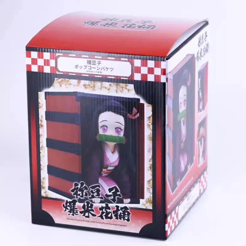 Anime Demon Slayer Kamado Nezuko PVC Figure Popcorn Bucket Decoration Model Toy 07FC0E-D4 - KOEEK