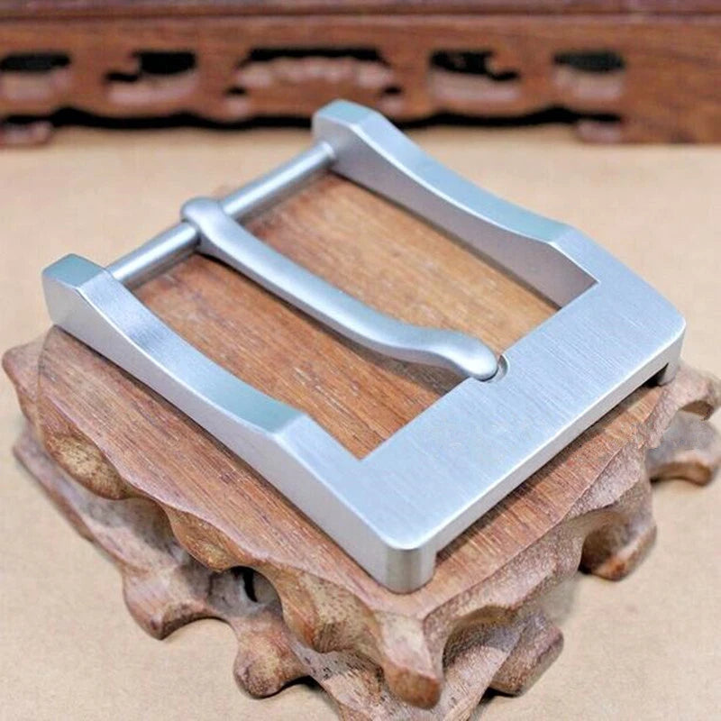 Titanium Belt Buckle Anti-allergic Pin Belt Buckles Fits For 1.38 inches Belt 07FC0E-D4 - KOEEK
