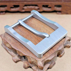 Titanium Belt Buckle Anti-allergic Pin Belt Buckles Fits For 1.38 inches Belt 07FC0E-D4 - KOEEK