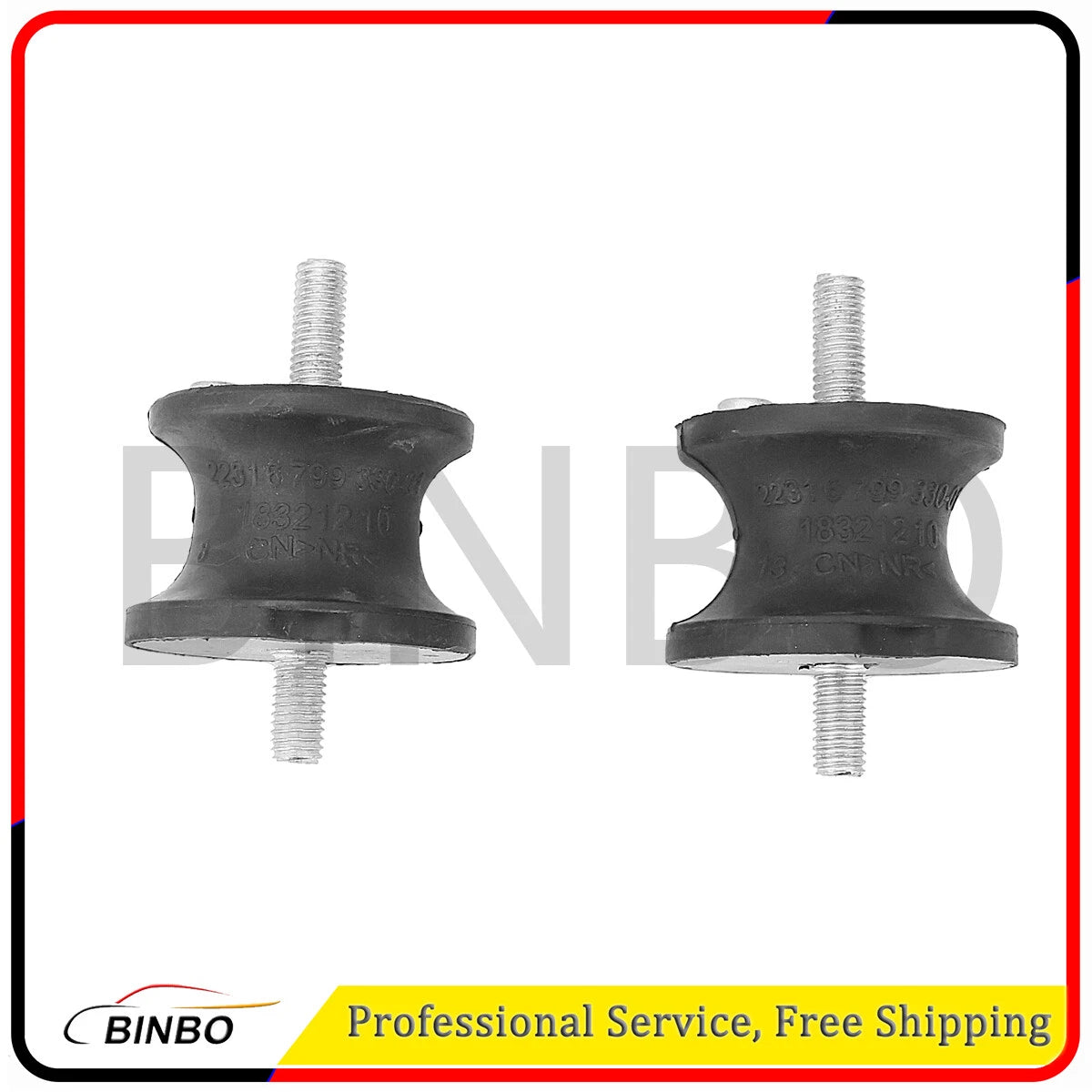 2pcs Transmission Mount for BMW E36/E46 328i E46/E90 330i E36 M3 Left and Right 07FC0E-D4 - KOEEK