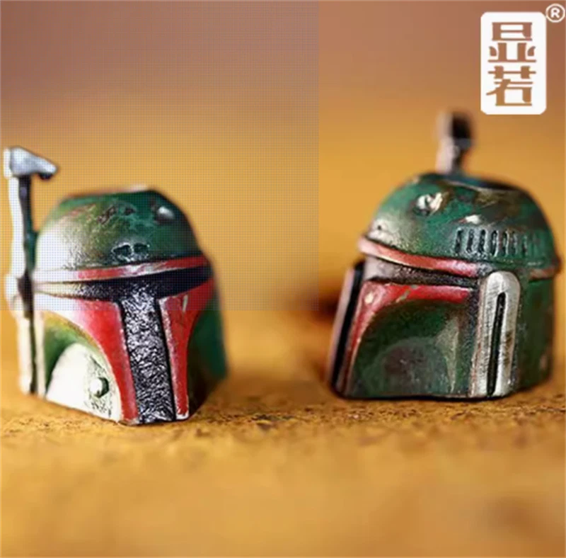 Boba Fett EDC Knife Outdoor Pendant Paracord Lanyard Bead 1PC Handmade Outdoor 07FC0E-D4 - KOEEK