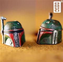 Boba Fett EDC Knife Outdoor Pendant Paracord Lanyard Bead 1PC Handmade Outdoor 07FC0E-D4 - KOEEK