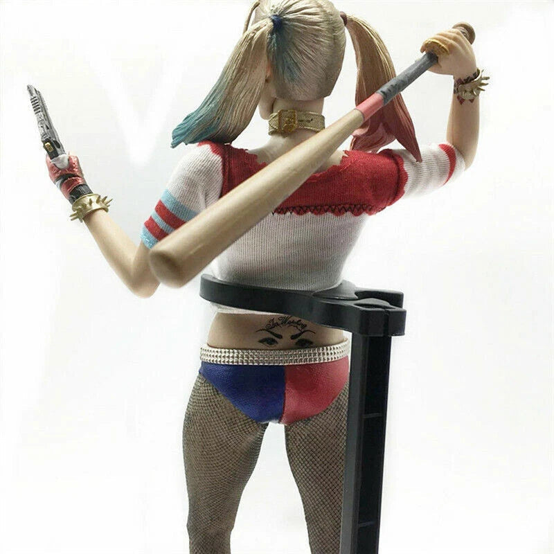 Suicide Squad Harley Quinn 1/6 Scale Figure Real Clothes PVC Statue Model 07FC0E-D4 - KOEEK