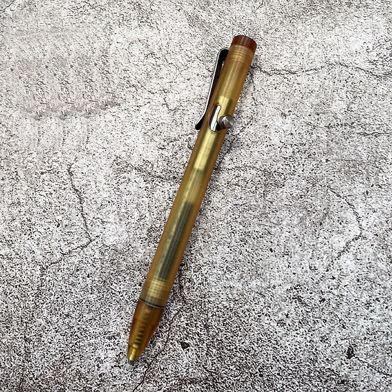 Polyetherimide ULTEM Titanium Alloy Pocket Signature Ballponit GelPenG2RefillEDC 07FC0E-D4 - KOEEK