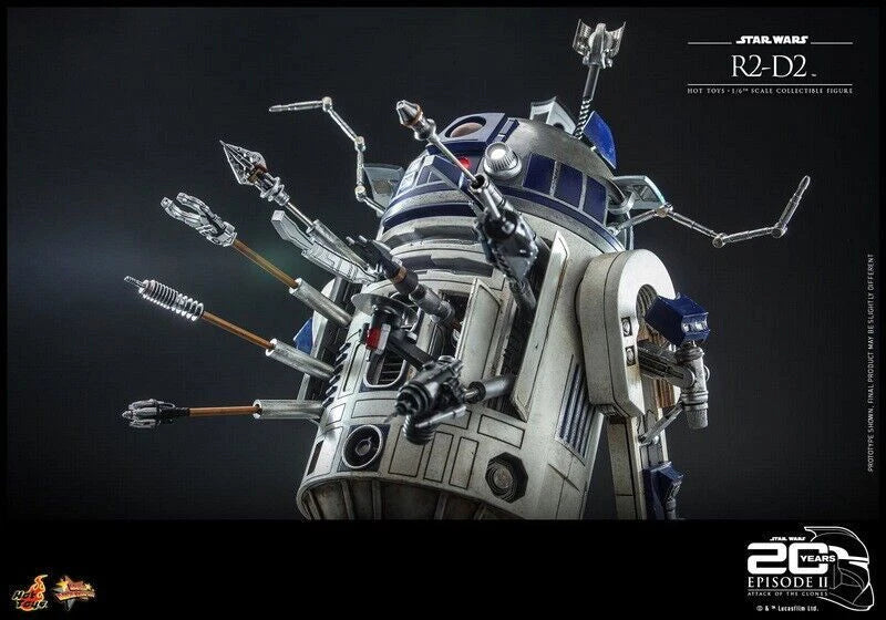 Hot Toys MMS651 STAR WARS II: ATTACK OF THE CLONES 1/6 R2-D2 R2D2 Figure HOT_TOYS - KOEEK