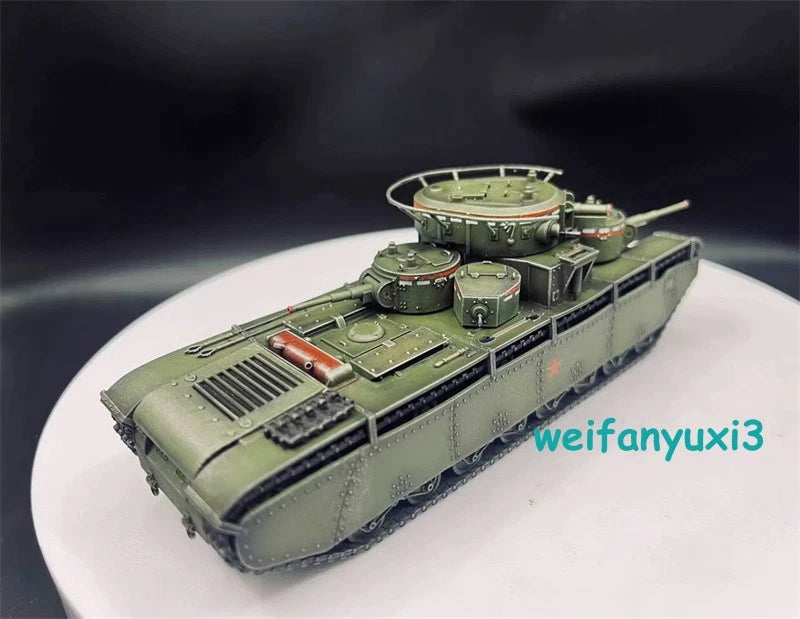 AM 1/72 Soviet T-35A Multi-Turret Heavy Tank with Opening Hatches Finished Model AM - KOEEK