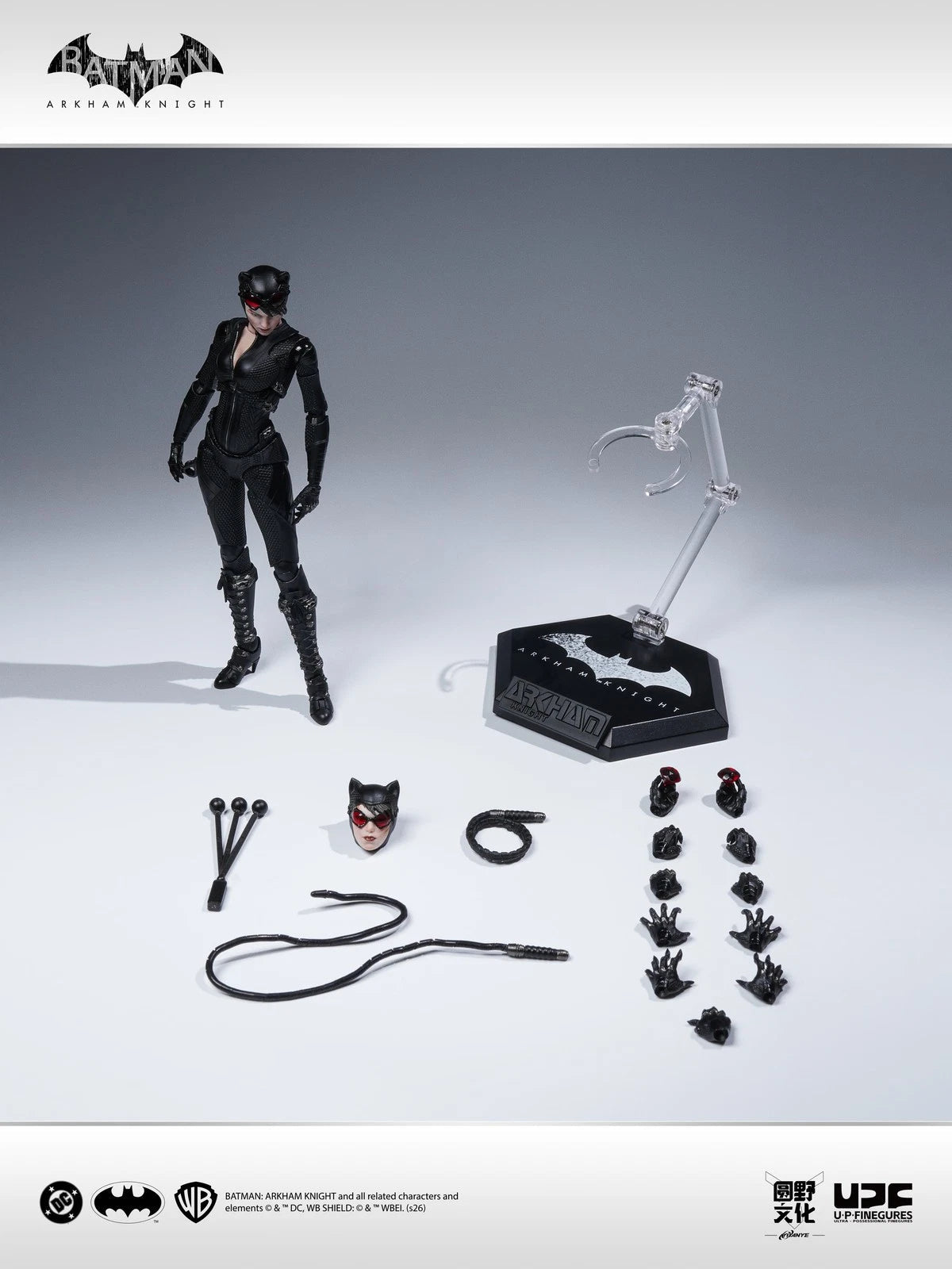 First Batch LPZZ UPFinegures Batman Arkham Knight Catwoman 1/12 Action Figure UPFINEGURES - KOEEK