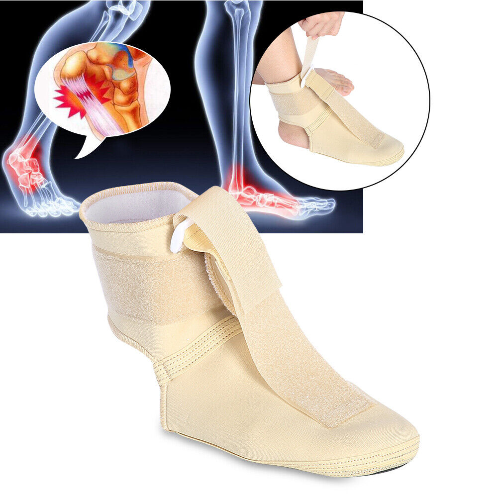 new Ankle Joint Support Adjust Foot Drop Orthotics Brace Foot Pain Relief Splin HGF koeek - KOEEK