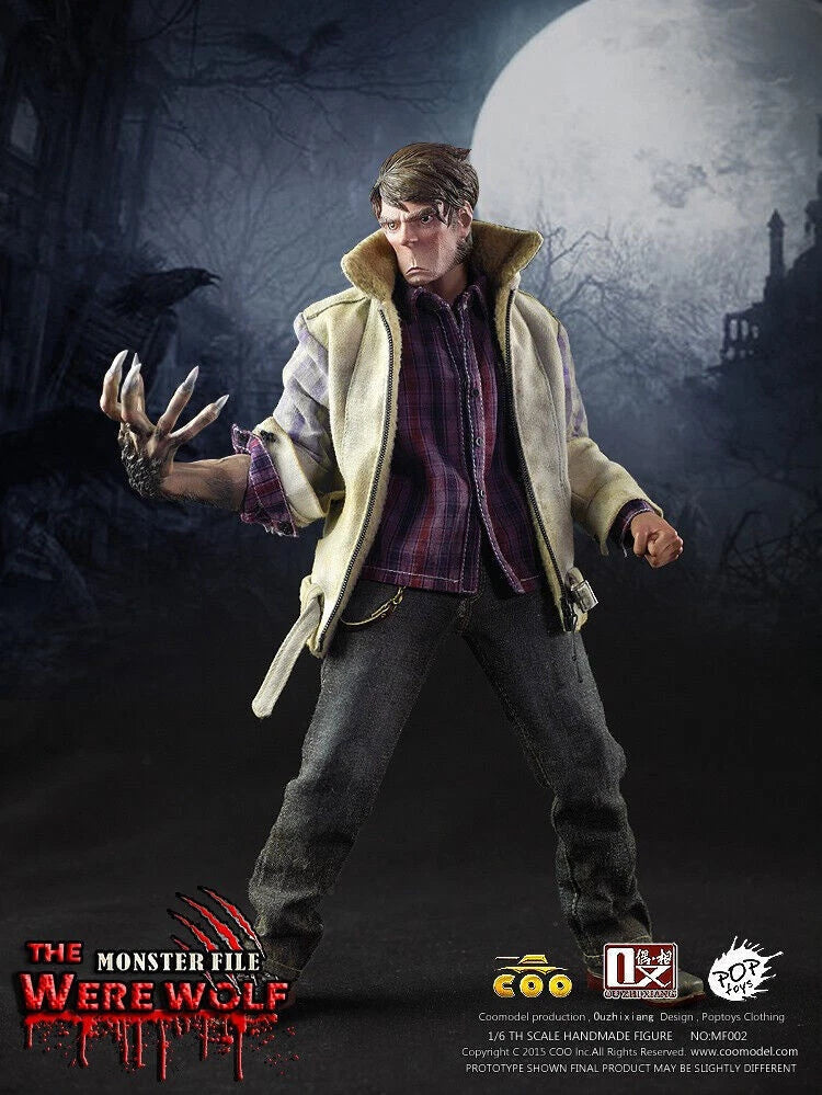 COOMODEL X OUZHIXIANG MF002 1/6 Monster File The Werewolf Figure Model IN STOCK COOMODEL_X_OUZHIXIANG - KOEEK