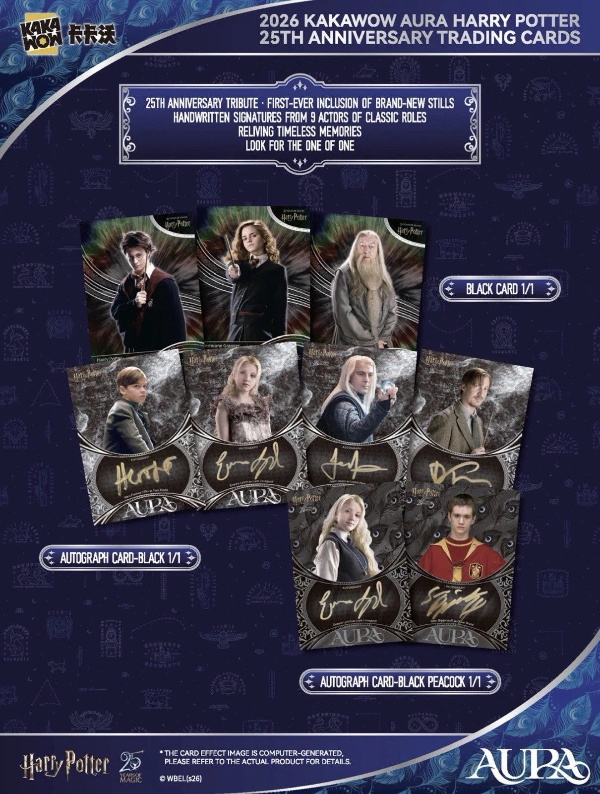 2026 Kakawow Aura Harry Potter 25th Anniversary Hobby Sealed Box In Stock 07FC0E-D4 - KOEEK