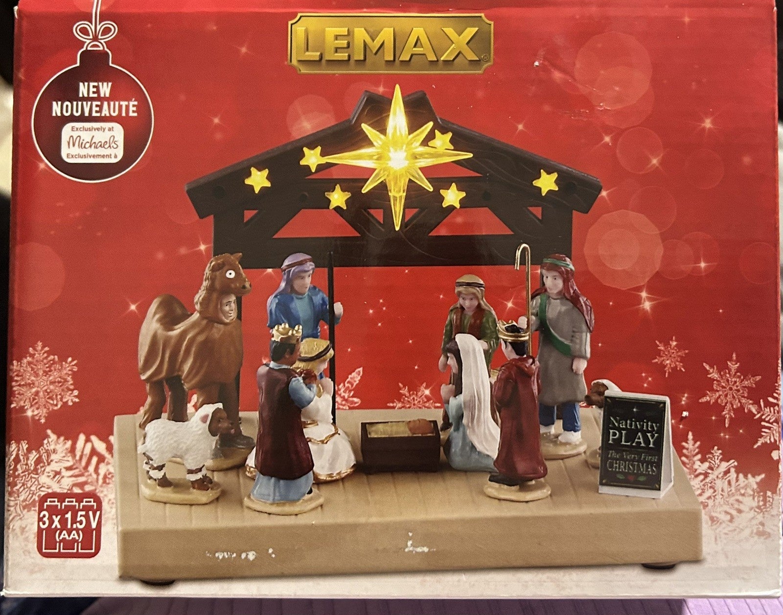 ! LEMAX Christmas 2025 Nativity Play Lighted Table Accent Decor 54530 LEMAX - KOEEK