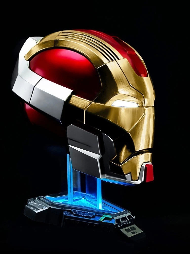 IN STOCK Iron Man MK17 Heartbreaker Helmet English Voice-controlled Full Mask 07FC0E-D4 - KOEEK