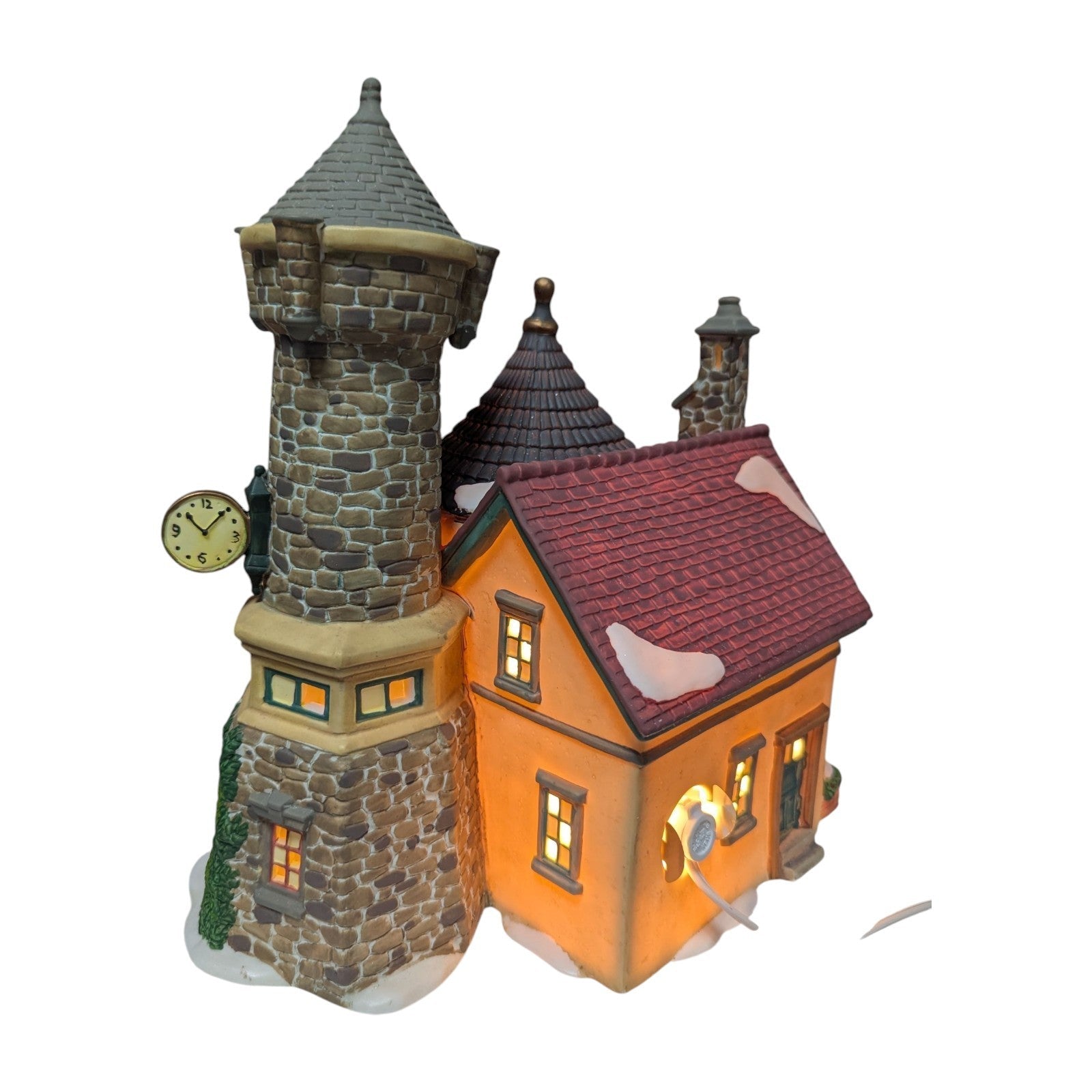 2 Heartland Valley Village Porcelain Lighted Red Lion Inn Department Christmas HEARTLAND - KOEEK