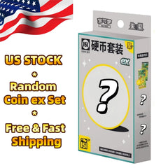 US STOCK Pokemon TCG S-Chinese Collect 151 EX Gather Coin Booster Collection Set 07FC0E-D4 - KOEEK