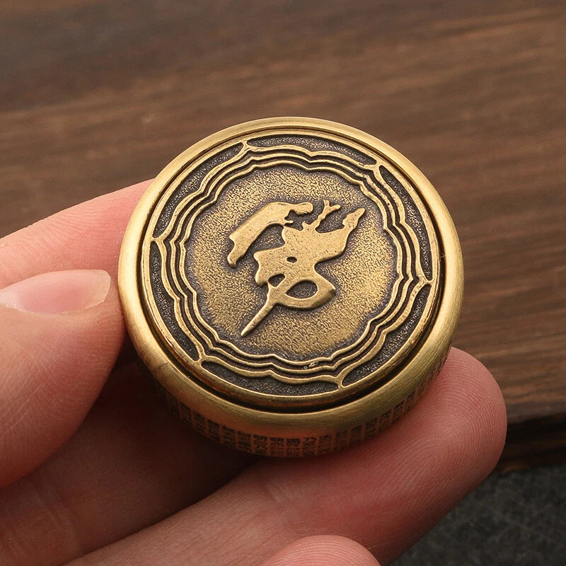 Zen Buddha Fidget Spinner Adult Metal EDC Fidget Toys ADHD Hand Spinner 07FC0E-D4 - KOEEK