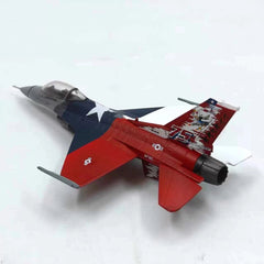 1:100 USAF F-16 Falcon Fighter Jet Model Diecast Plastic Military Aircraft 07FC0E-D4 - KOEEK