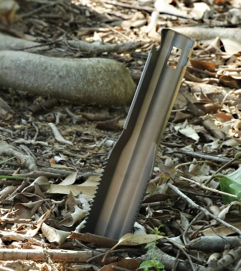Portable Outdoor Titanium Multi Tools Camping Shovel Engineer GardeningShovelEDC 07FC0E-D4 - KOEEK