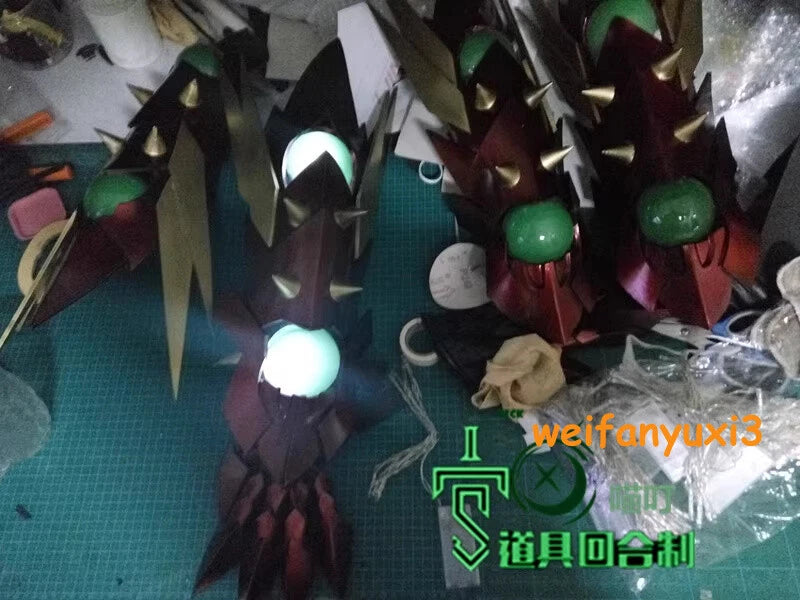 Anime High School DXD Tsto Issei Boosted Gear Cosplay Accessary Prop Arm Armors 07FC0E-D4 - KOEEK
