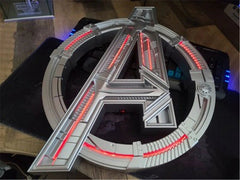 The Avengers Captain America Shield Base Cospaly LED Light Display Stand Model 07FC0E-D4 - KOEEK