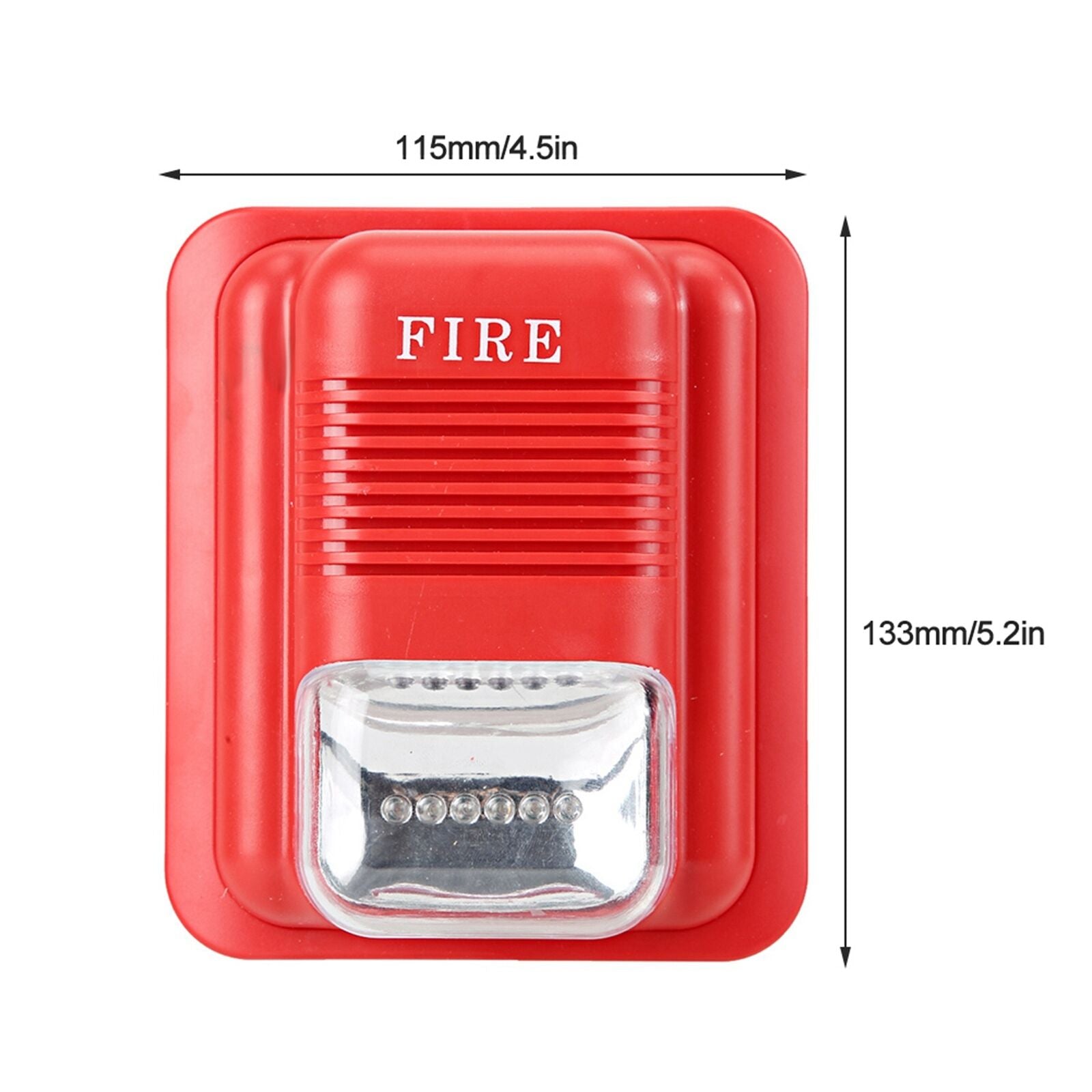 new Single Action Manual Pull Station Sound And Light Fire Protection Alarm Warning koeek - KOEEK